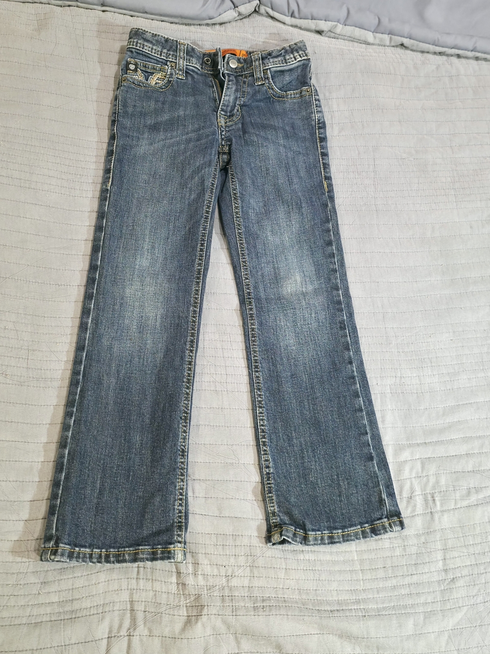 Kids Rock & Roll  Blue Denim Jeans - Straight Leg